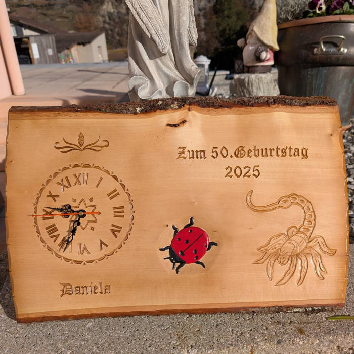 Tafel zum 50. Geburtstag